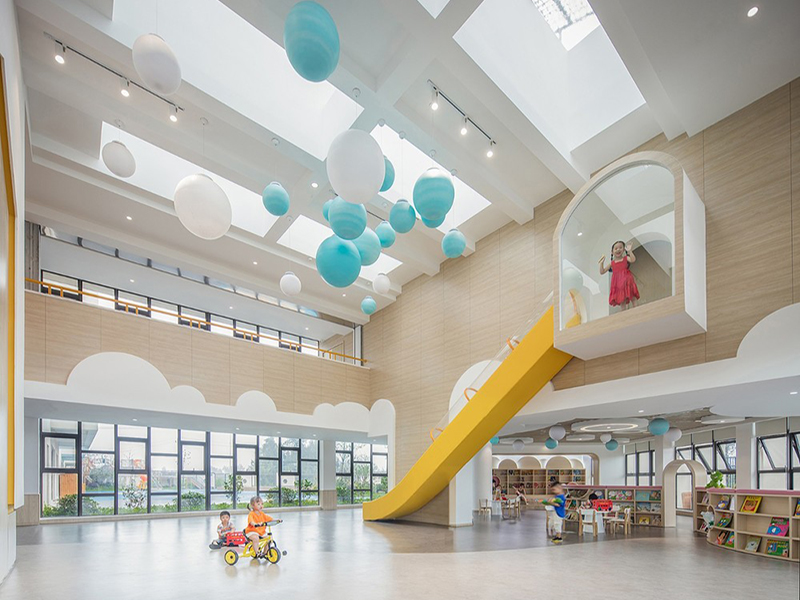 杭州大型現代幼兒園裝修設計效果